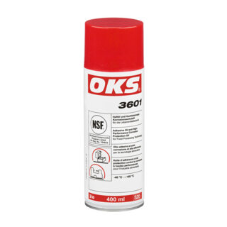 OKS 3601 - Huile d'adhérence et de protection contre la corrosion à hautes performances pour l'industrie alimentaire, spray